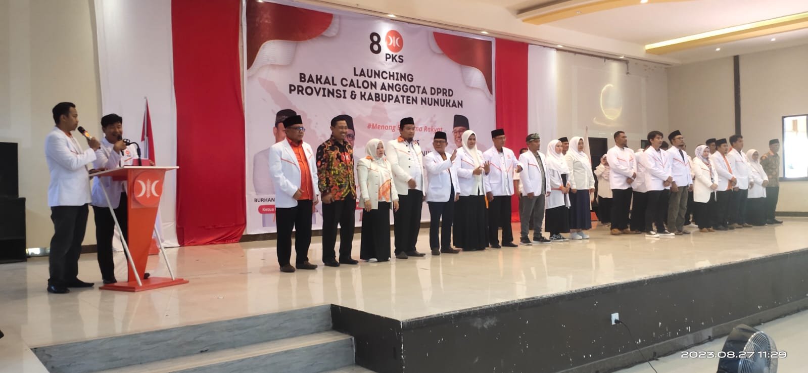 Louncing Puluhan Bacalegnya di Nunukan, PKS Optimis Jadi Pemenang