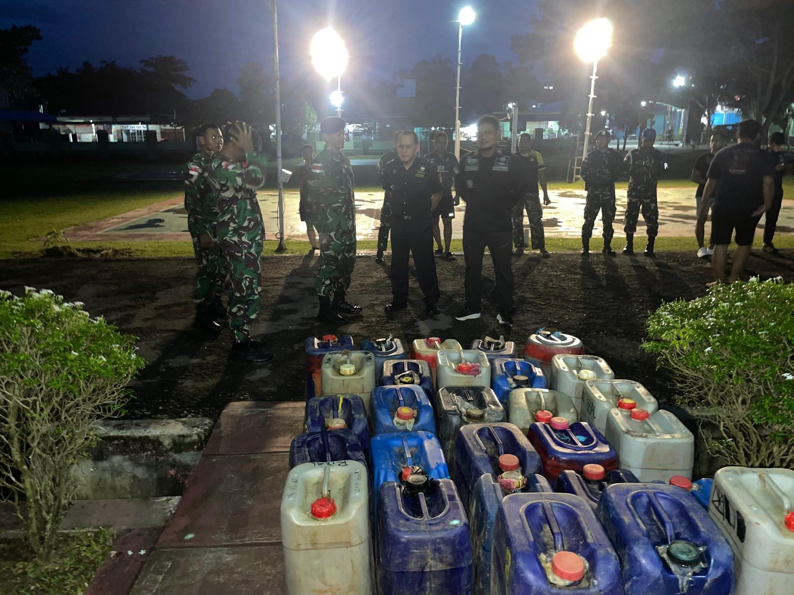 Disamarkan dengan Barang Sembako, 980 Liter BBM Subsidi Malaysia Diselundupkan di Sebatik