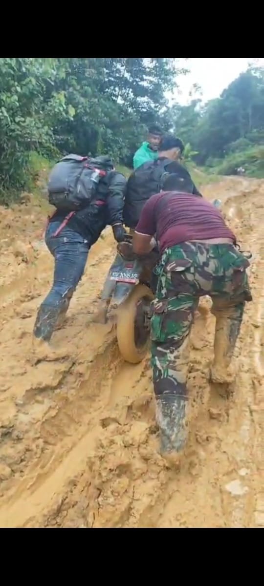 Sembako Mulai Menipis, Jalan Krayan Selatan Makin Rusak Parah