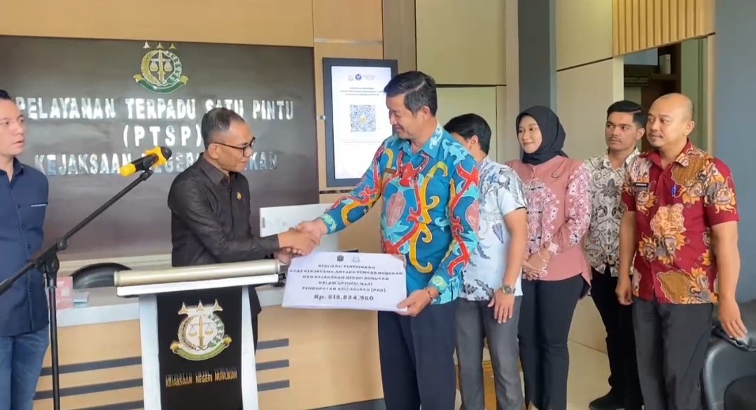 Satu Jasa Boga di Nunukan Akhirnya Bayar Tunggakan Pajak Rp619 Juta, Kejari Turun Tangan Pulihkan PAD