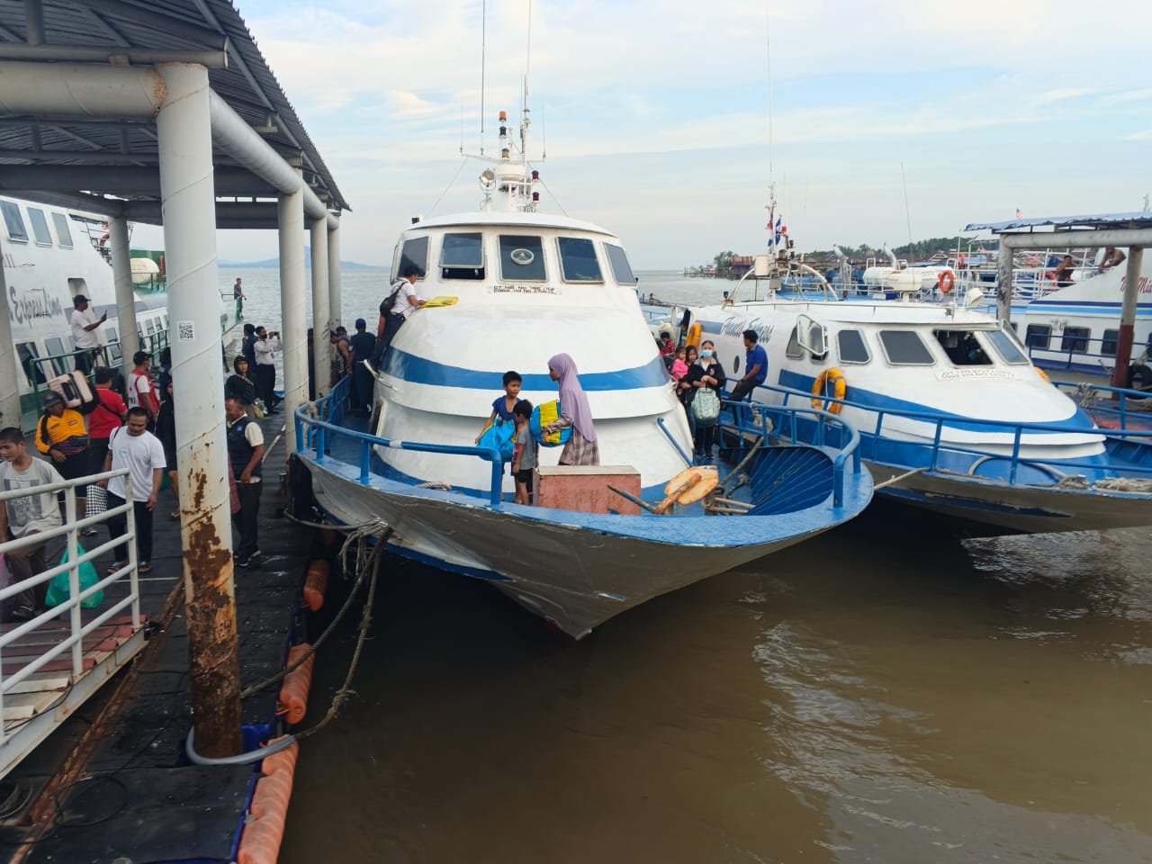 Perlintasan Internasional Nunukan Normal, Warga Dominan Liburan Singkat ke Malaysia