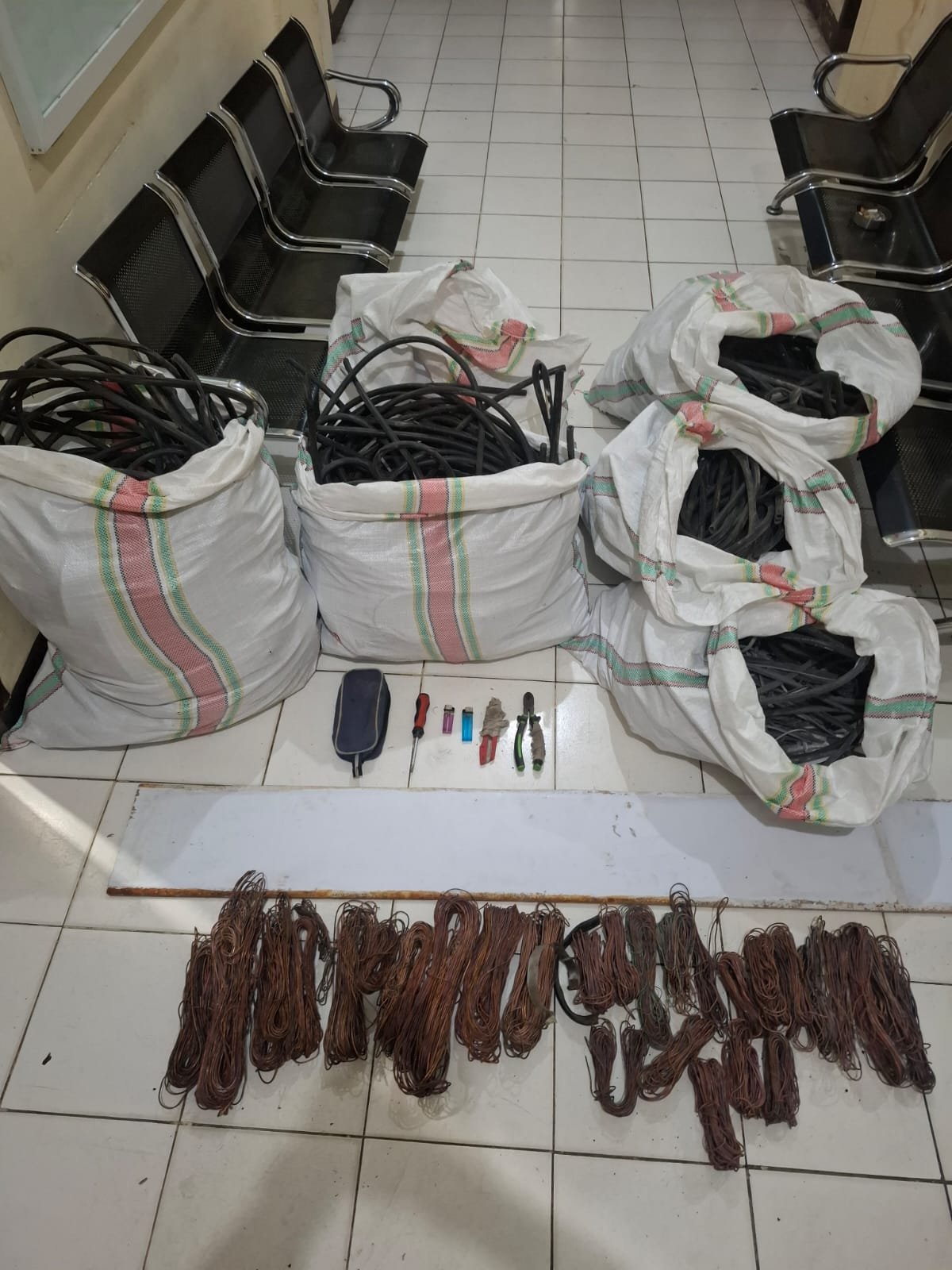 Dua Pelaku Pencuri Kabel Listrik di Nunukan Diringkus, Kerugian Capai Puluhan Juta