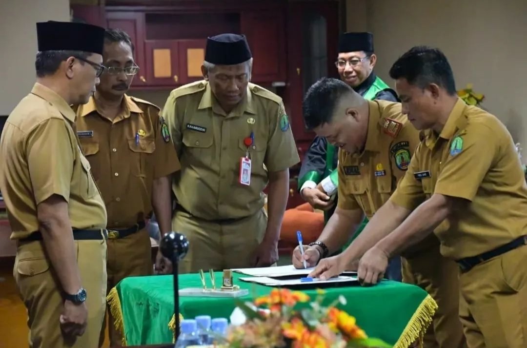 Lantik 3 ASN Secara Hybrid, Sekda Tegaskan Integritas