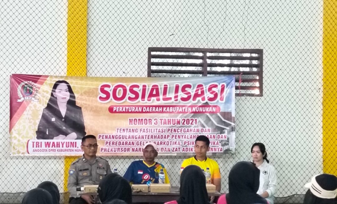 Sosper Pencegahan Narkoba, Tri Wahyuni Ajak Masyarakat Aktif Melapor
