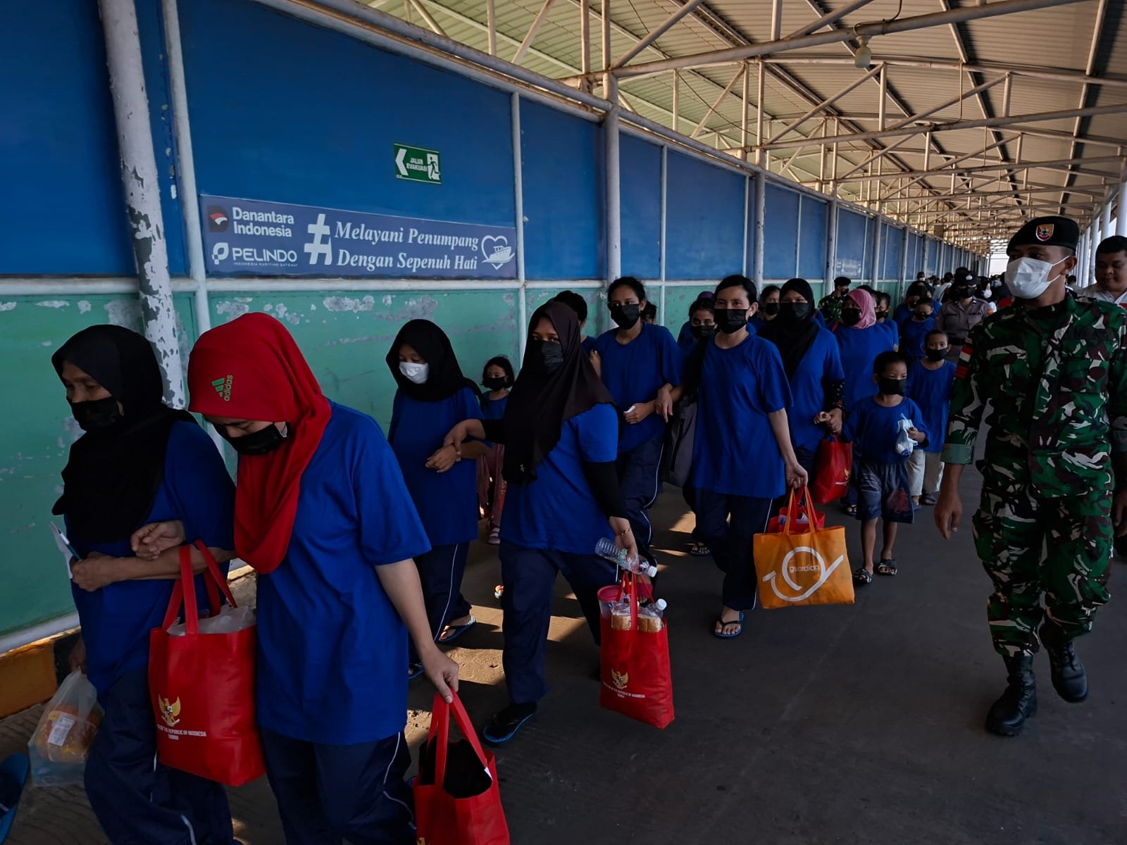 Didominasi Pekerja Ilegal, 157 PMI Dideportasi dari Malaysia ke Nunukan