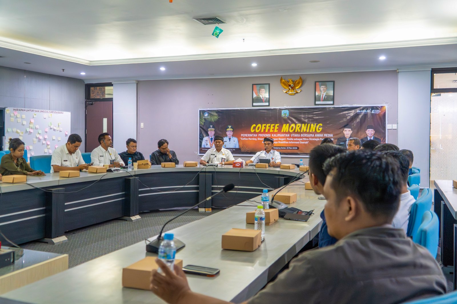 Coffee Morning Bersama Insan Pers, Pemprov Perkuat Sinergi dan Keterbukaan Informasi