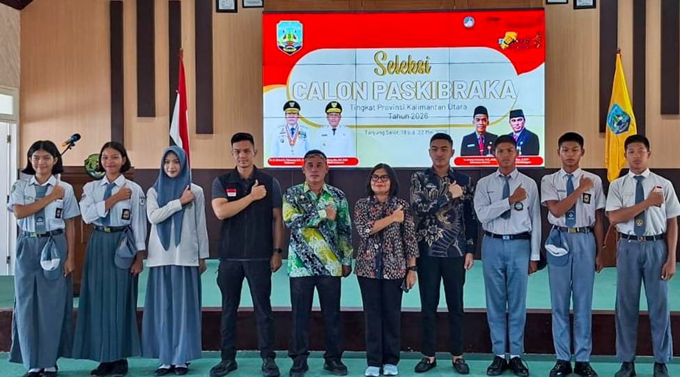 Seleksi Paskibraka Kaltara 2026 Ditutup, Enam Putra Putri Terbaik Lanjut ke Tingkat Nasional