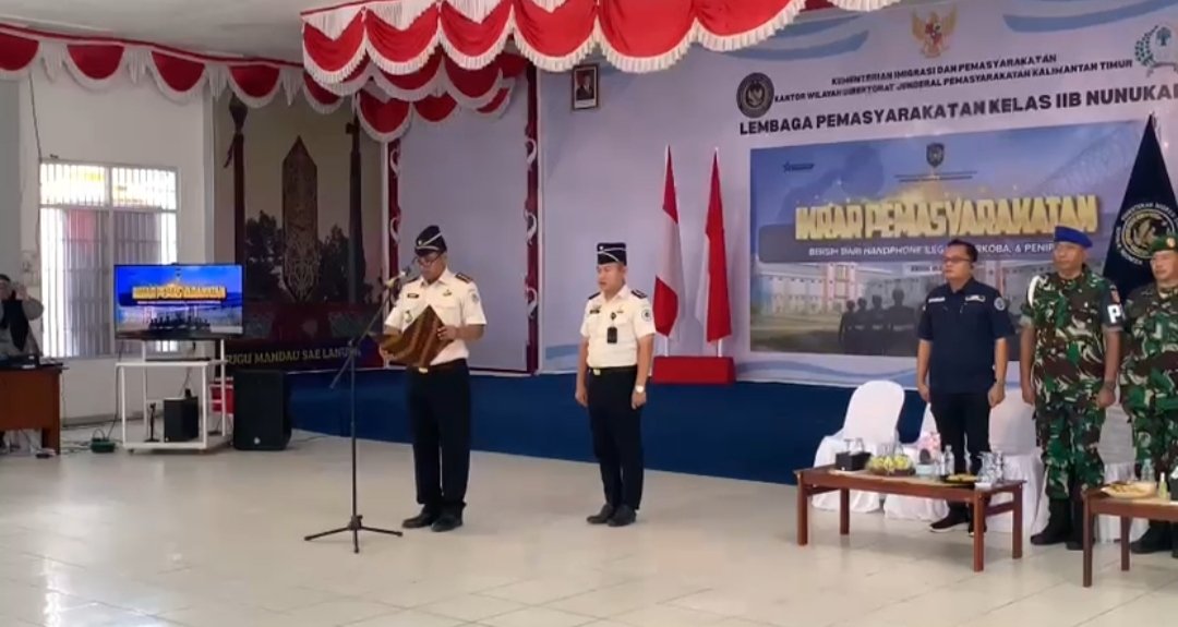 Serentak Se-Indonesia, Lapas Nunukan Ikrar Perangi Halinar