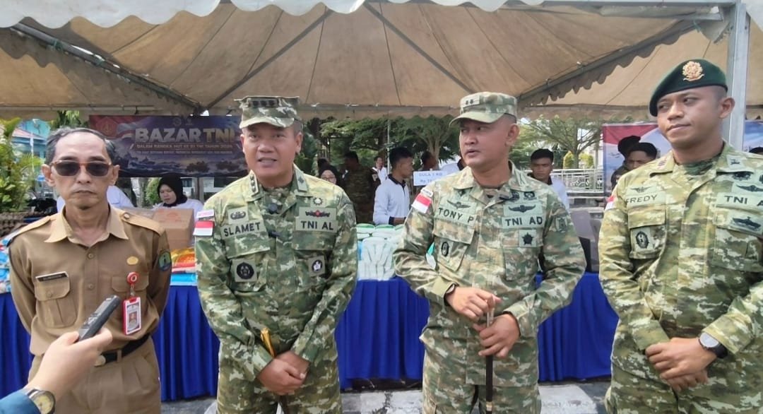 Pemkab Nunukan Dukung Bazar Murah TNI, Sembako Dijual di Bawah Harga Pasaran