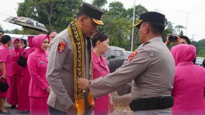 Sambut Kapolda Kaltara, Bupati Ibrahim Ali Tegaskan Pentingnya Sinergi Pemkab dan Polri