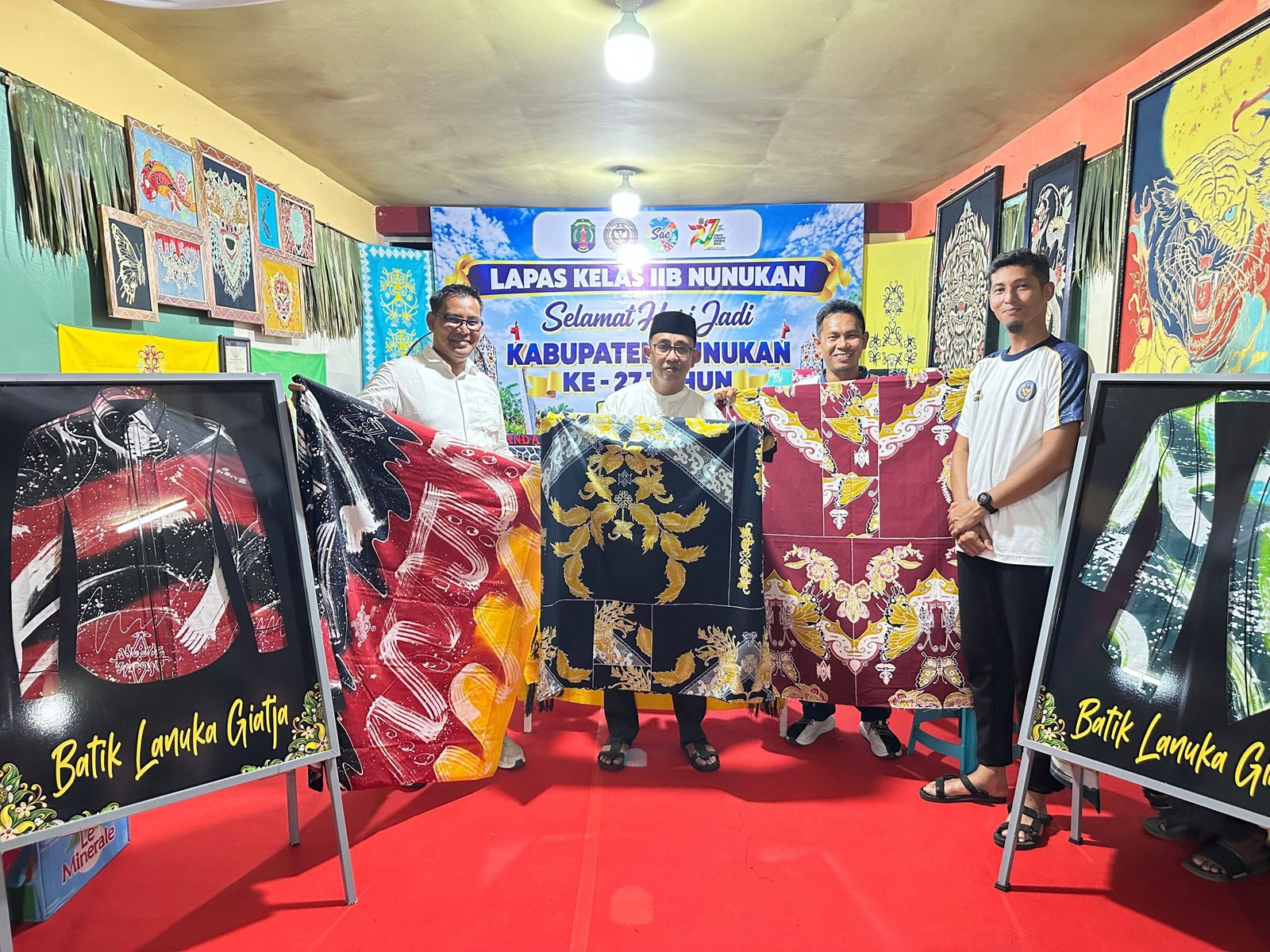 Batik Lulantatibu Karya WBP Lapas Nunukan Curi Perhatian di Paras Fest 2026