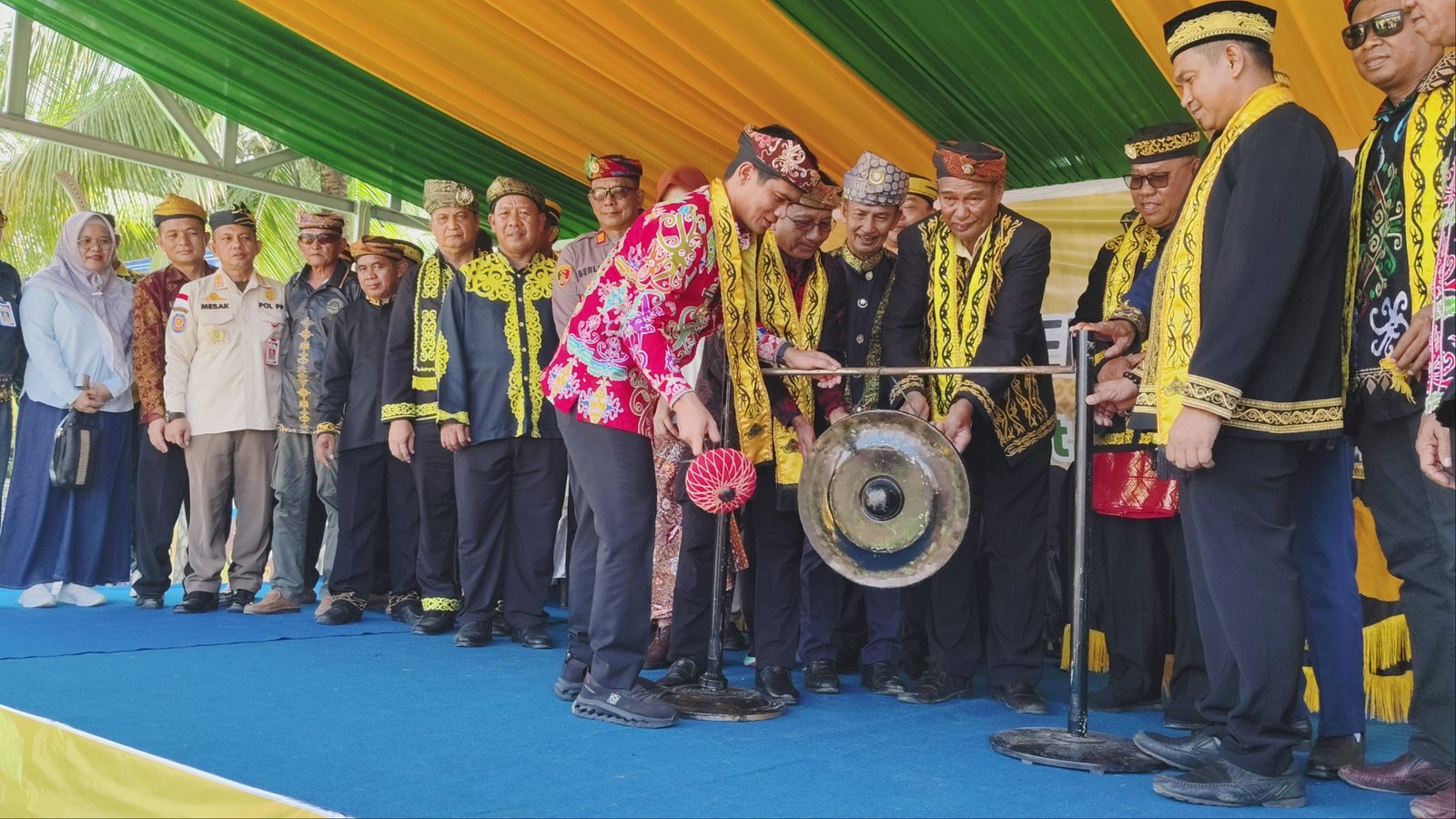 1.287 Orang Padati Iraw Tidung Borneo, 239 Orang dari Sabah, Malaysia